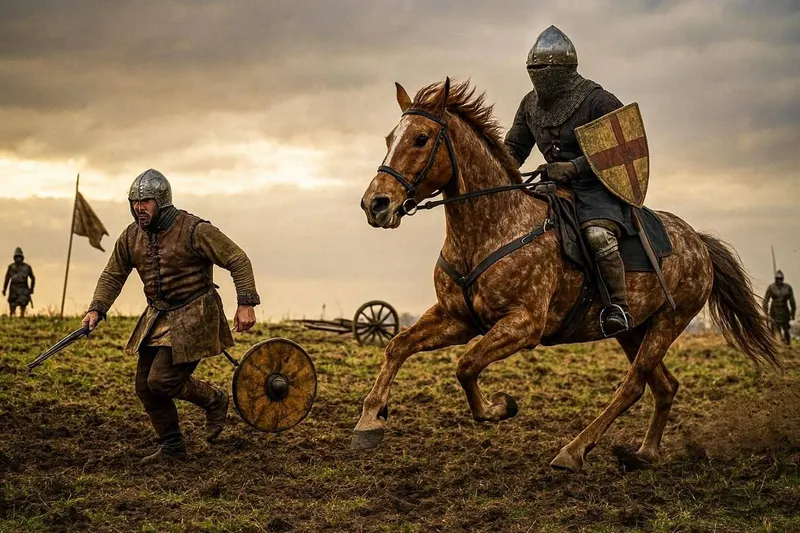 How Fear Helped me to Outrun a Horse - Three Times! — blog post by David Burrows